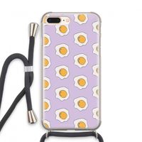 Bacon to my eggs #1: iPhone 7 PLUS Transparant Hoesje met koord