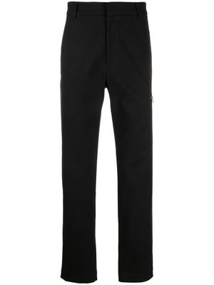 Moncler pantalon à coupe droite - Noir