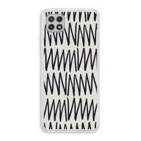 Marrakech Zigzag: Samsung Galaxy A22 4G Transparant Hoesje