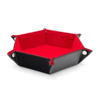 CritStones Folding Dice Tray Red