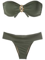 Brigitte bikini à haut bustier - Vert - thumbnail