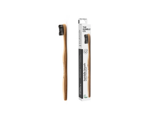 The Humble Co. Tandenborstel bamboe - medium - zwart