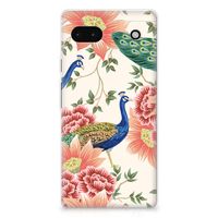 TPU Hoesje voor Google Pixel 6A Pink Peacock - thumbnail