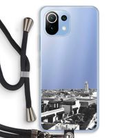 Marrakech Skyline : Xiaomi Mi 11 Lite Transparant Hoesje met koord