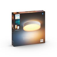Philips Hue Devere M White Ambiance badkamerplafondlamp Wit + dimmer - thumbnail