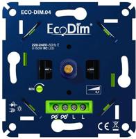 Enzo ecodim led dimmer 0-150w fase afsnijding - inbouw - eco-dim.04 - 4355410