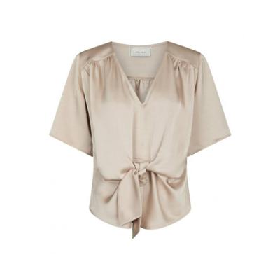 Neo noir - Beige | Dames | Blouse | Beige | 42 | regular | Kamst mode