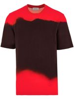 Ferragamo t-shirt en coton à design colour block - Rouge - thumbnail