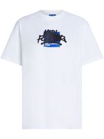 Karl Lagerfeld Jeans x Crapule2000 t-shirt en coton biologique - Blanc