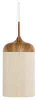 Light & Living Hanglamp 'Dania' Houtlook en touw, 22cm
