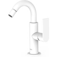 Bidetkraan Tres Loft | Opbouw | Mengkraan | 1-hendel | Rond | Wit mat