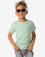 HEMA Kinder T-shirt Structuur Lichtgroen (lichtgroen)