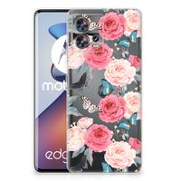 Motorola Edge 30 Fusion TPU Case Butterfly Roses