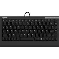 Keysonic ACK-595C+ (US) Toetsenbord Kabelgebonden QWERTY, US-Engels Zwart PS2-aansluiting
