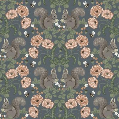 Dutch Wallcoverings Gronhaga - Kurre Blue - Blauw