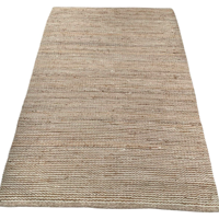 Vloerkleed jute ecru en naturel - in 2 maten
