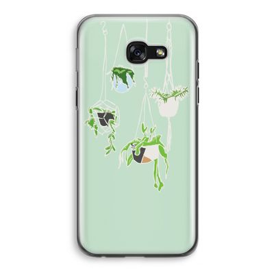 Hang In There: Samsung Galaxy A5 (2017) Transparant Hoesje