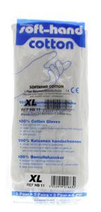 Softhand Verbandhandschoen soft cotton XL 14 (5 Paar)