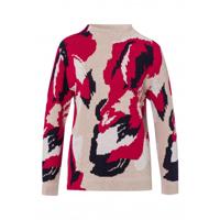 Frank Walder - Red Print | unisex | Top | red Print | 48 | regular | Kamst mode