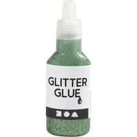 Creativ Company Glitterlijm, groen, 25 ml/ 1 fles