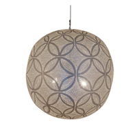 Hanglamp Filigrain Circles Zilver Ø 40cm