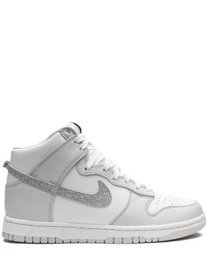Nike baskets montantes Dunk 'Silver Swoosh' - Blanc