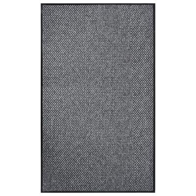 VidaXL Deurmat 90x150 cm grijs