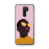 Yellow glasses: Xiaomi Redmi 9 Transparant Hoesje