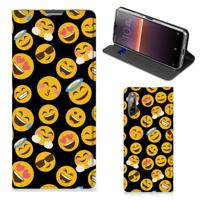 Sony Xperia L4 | Hoesje met Magneet | Emoji