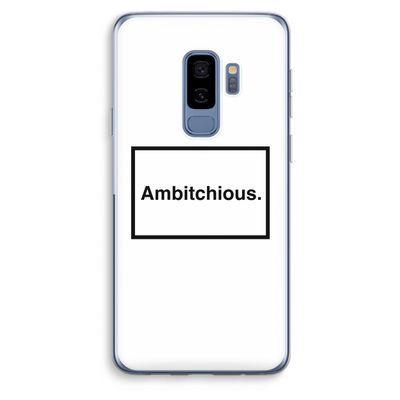 Ambitchious: Samsung Galaxy S9 Plus Transparant Hoesje