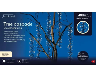 Led treecascade 6xl2m-480l w.wit
