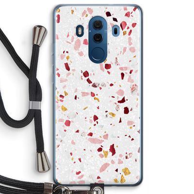 Terrazzo N°9: Huawei Mate 10 Pro Transparant Hoesje met koord Terrazzo N°9: Huawei Mate 10 Pro Transparant Hoesje met koord