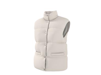 esmara Dames bodywarmer (Wit, XS (32/34))
