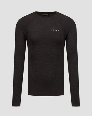 Falke LS Wool-Tech Shirt Heren Black S