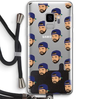 Drake Away: Samsung Galaxy S9 Transparant Hoesje met koord
