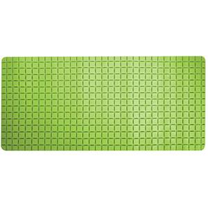 MSV Douche|bad anti-slip mat badkamer - rubber - limegroen - 76 x 36 c