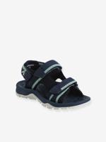 Kindersandalen met klittenband, collectie kleuterschool marineblauw