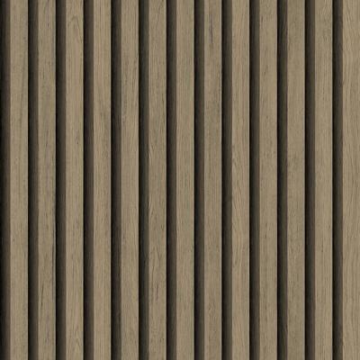 Dutch Wallcoverings Elements - Ribbvägg Walnut