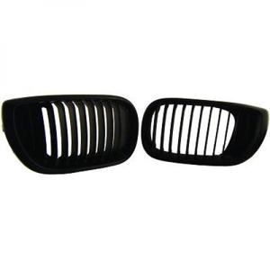 Grilleset BMW E46 sedan/touring facelift (2001-2005) matzwart 1215640