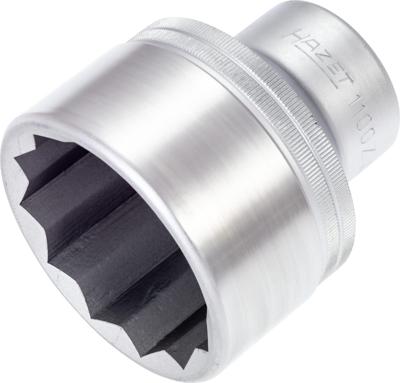 HAZET Dopsleutel 1100Z-60 · 1 inch (25 mm) vierkant hol · Buitentwaalfkant profiel · SW 60 mm