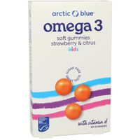 Omega 3 Soft Gummies Strawberry & Citrus Kids - thumbnail