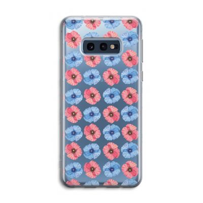 Klaproosjes: Samsung Galaxy S10e Transparant Hoesje