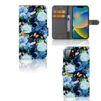 Telefoonhoesje | Met pasjeshouder | voor iPhone 14 Plus IJsvogel