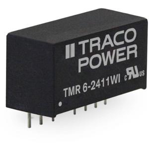 TracoPower TMR 6-2415WI DC/DC-converter, print 24 V/DC 24 V/DC 250 mA 6 W Aantal uitgangen: 1 x Inhoud 1 stuk(s)