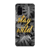 Stay wild: Volledig geprint Samsung Galaxy S20 Hoesje