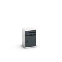 Bott Verso Schuifladenkast | 525x550x800mm | 2 Laden | 1 Deur | RAL 7016 - 16925016.19