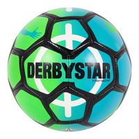 Derbystar 287957 Street Soccer Ball - Green-Royal - 5