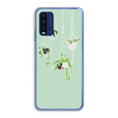 Hang In There: Xiaomi Redmi 9T Transparant Hoesje