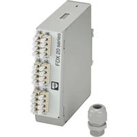 Phoenix Contact FOC-FDX20-PP-LCQ6-OM4-PT9 Glasvezel-splitterbox