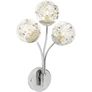 Brilliant Joya 00293/15 Wandlamp G9 99 W Halogeen Chroom